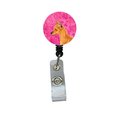 Teachers Aid Min Pin Retractable Badge Reel Or Id Holder With Clip TE242072